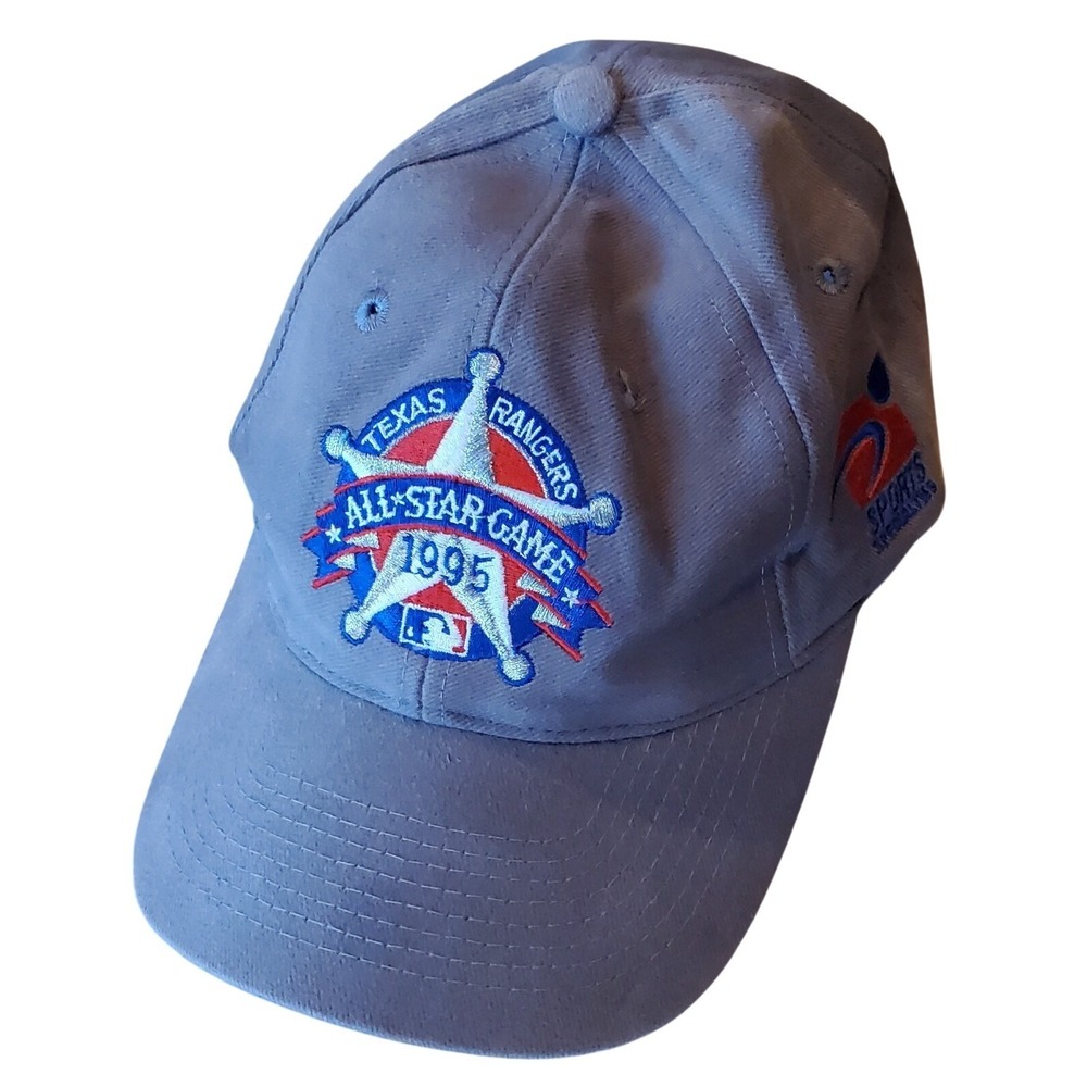Texas Rangers MLB Vintage Sports Specialties Hat Cap Snapback Gray 90s ASG 1995